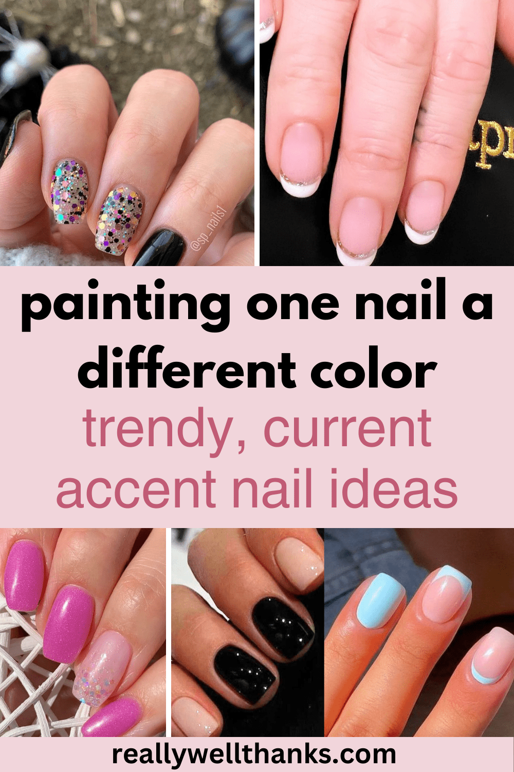 Painting One Nail A Different Color Trend – Nails [2024]