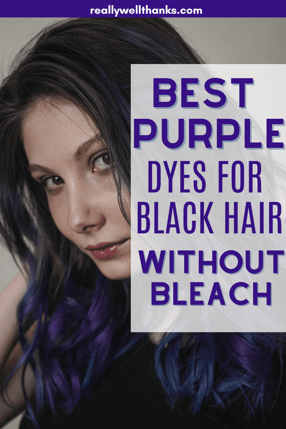 Best Purple Dye for Black Hair With No Bleach – Damage-Free