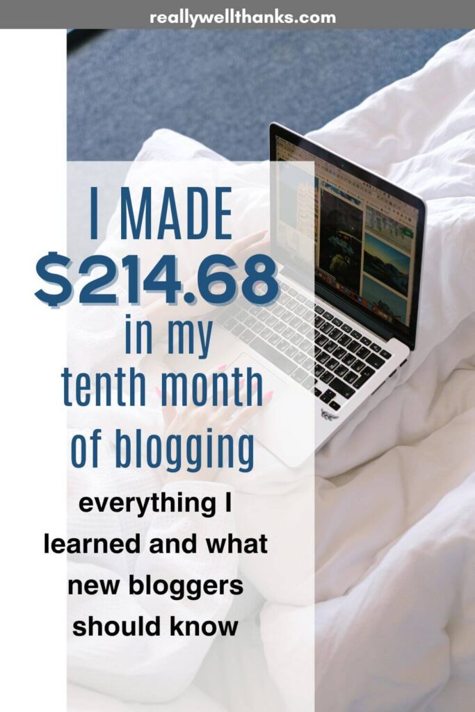 Blog Income Report October 2024 - second full month of Journey - really ...