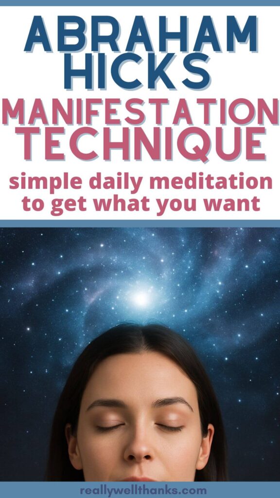 Abraham Hicks - How to Meditate and Get What You Want - really well ...